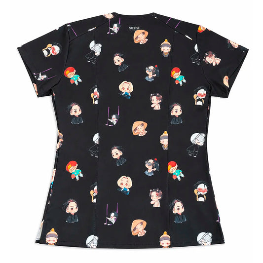 BTS Suga & Jungkook Top Clínico Mujer (A pedido)