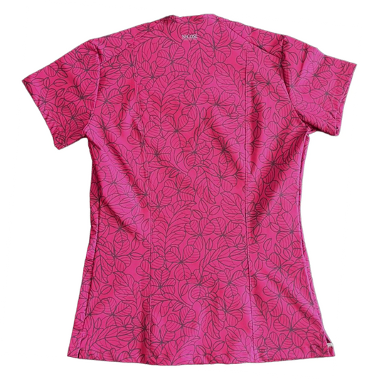 Jardín Burdeo Top Clínico Mujer (A pedido)