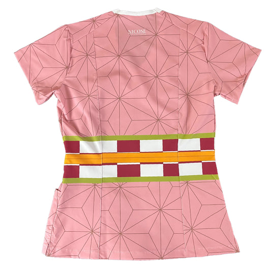 Nezuko Kamado Top Clinico Mujer (A pedido)