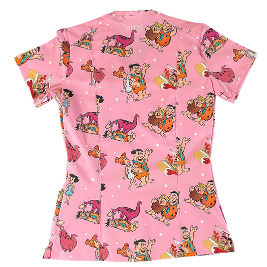 Los Picapiedra Top Clinico Mujer (A pedido)