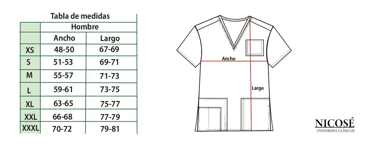 Top Clinico Hombre Luffy Rojo