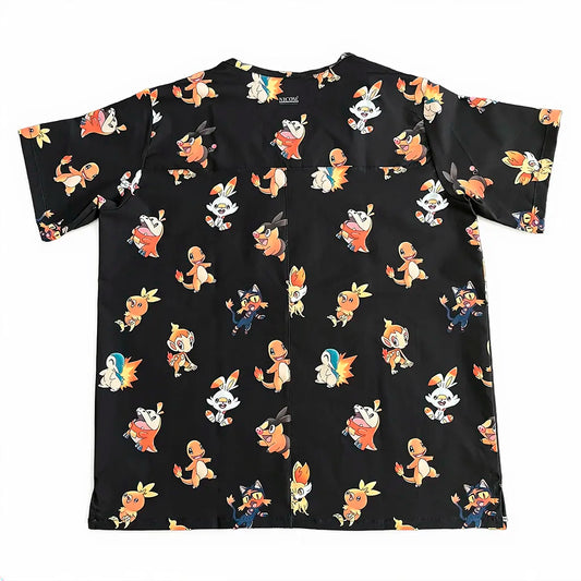 Top Clínico Hombre Escuadrón fuego (A pedido)
