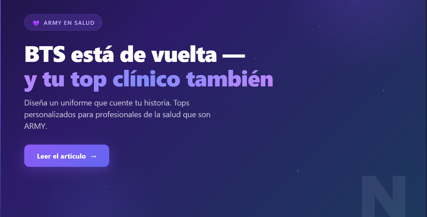 BTS está de vuelta — y tu top clínico también