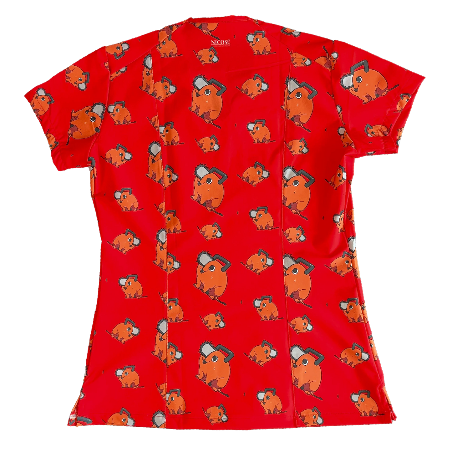 Chainsaw Mood Top Clinico Mujer (A pedido)