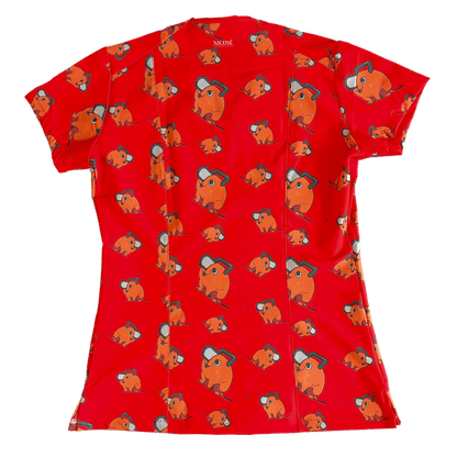 Chainsaw Mood Top Clinico Mujer (A pedido)