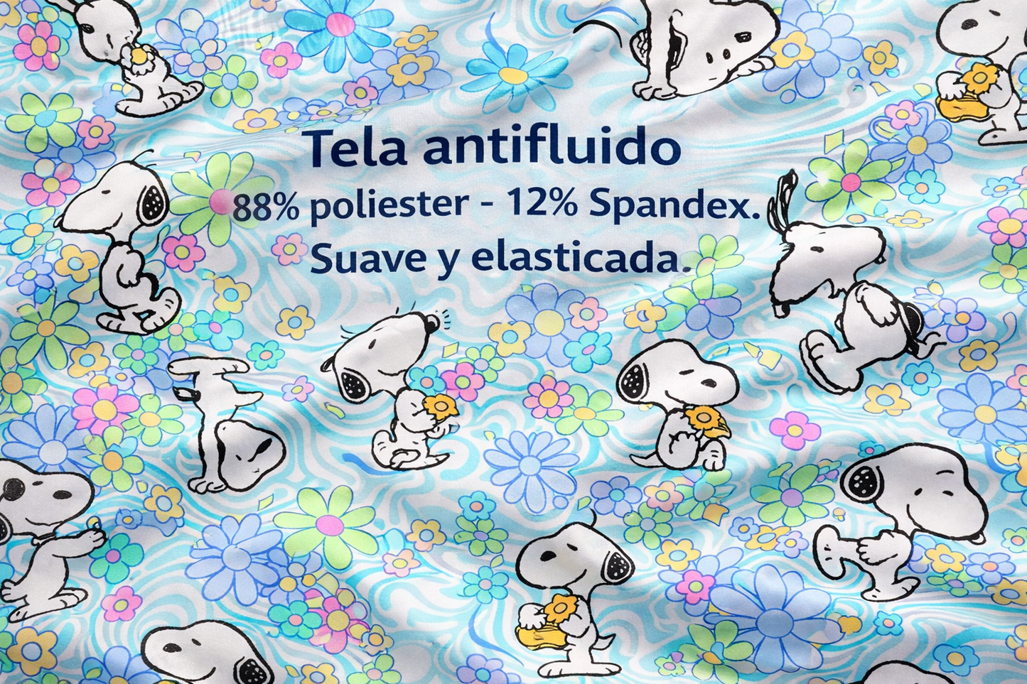 Snoopy Flores Top Clinico Mujer (A pedido)