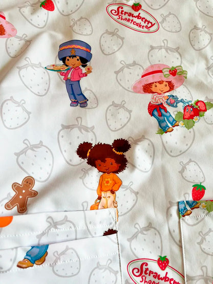 Strawberry Shortcake Top Clinico Mujer (A pedido)