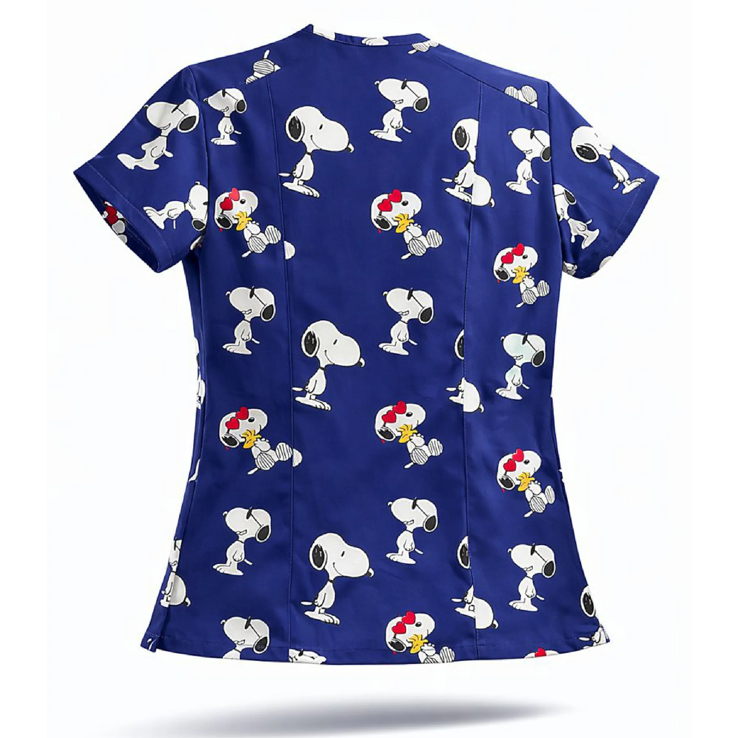 Top Clinico Snoopy azul marino