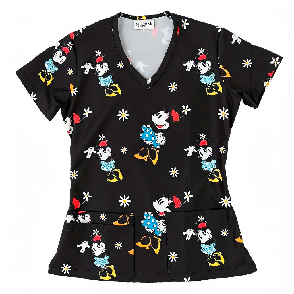Minnie Bloom Top Clinico Mujer (A pedido)