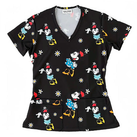 Minnie Bloom Top Clinico Mujer (A pedido)