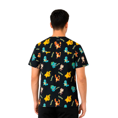Top Clínico Hombre Pokémon (A pedido)