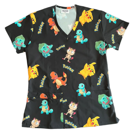 Pokémon Top Clínico Mujer (A pedido)