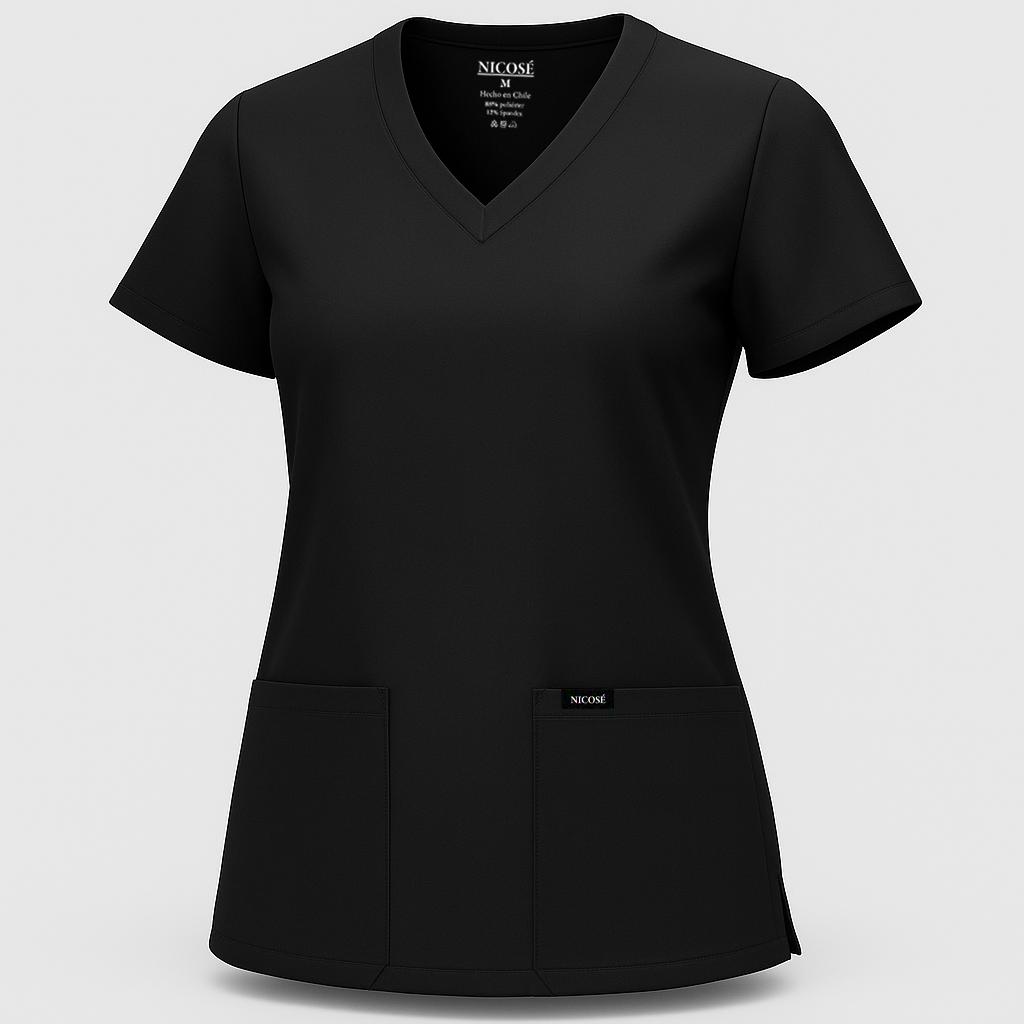 Top Esencial Antifluido Negro