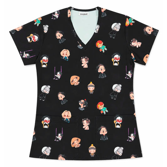 BTS Suga & Jungkook Top Clínico Mujer (A pedido)