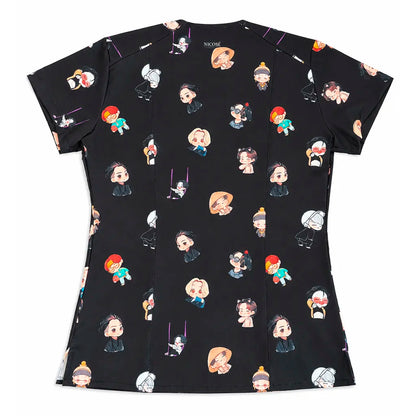 BTS Suga & Jungkook Top Clínico Mujer (A pedido)