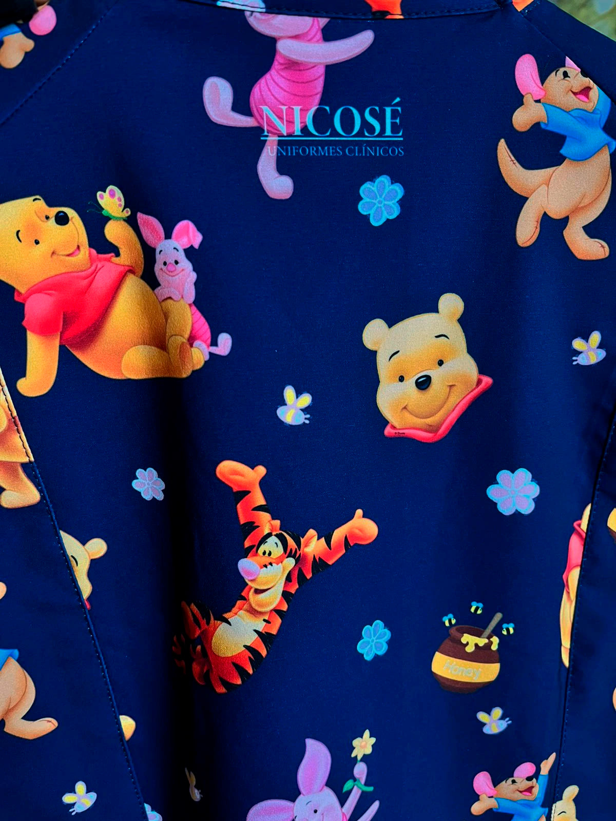Top Winnie The Pooh azul marino