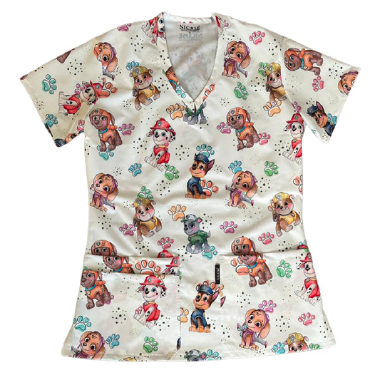 Paw Patrol Top Clinico Mujer (abono 50%)