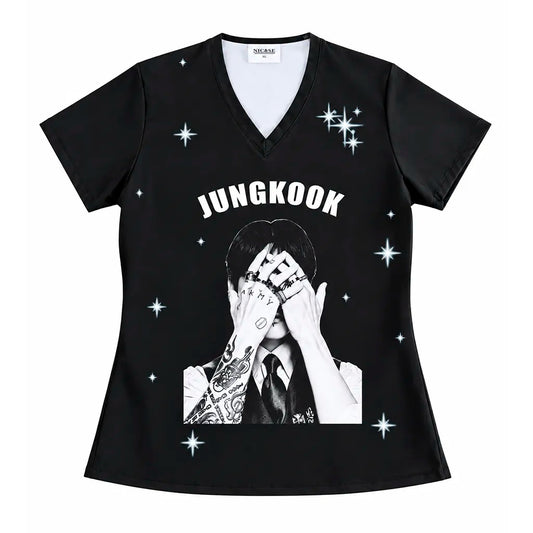Jungkook Top Clínico Mujer (A pedido)