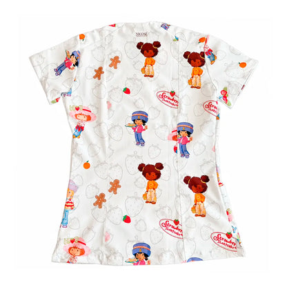 Strawberry Shortcake Top Clinico Mujer (A pedido)
