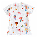 Strawberry Shortcake Top Clinico Mujer (A pedido)