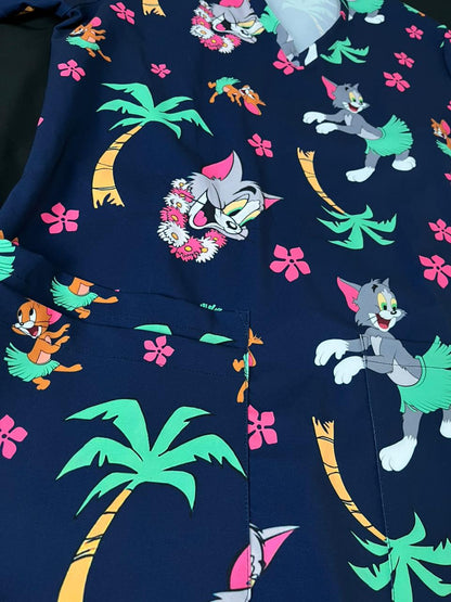 Tom y Jerry Top Clinico Mujer (A pedido)