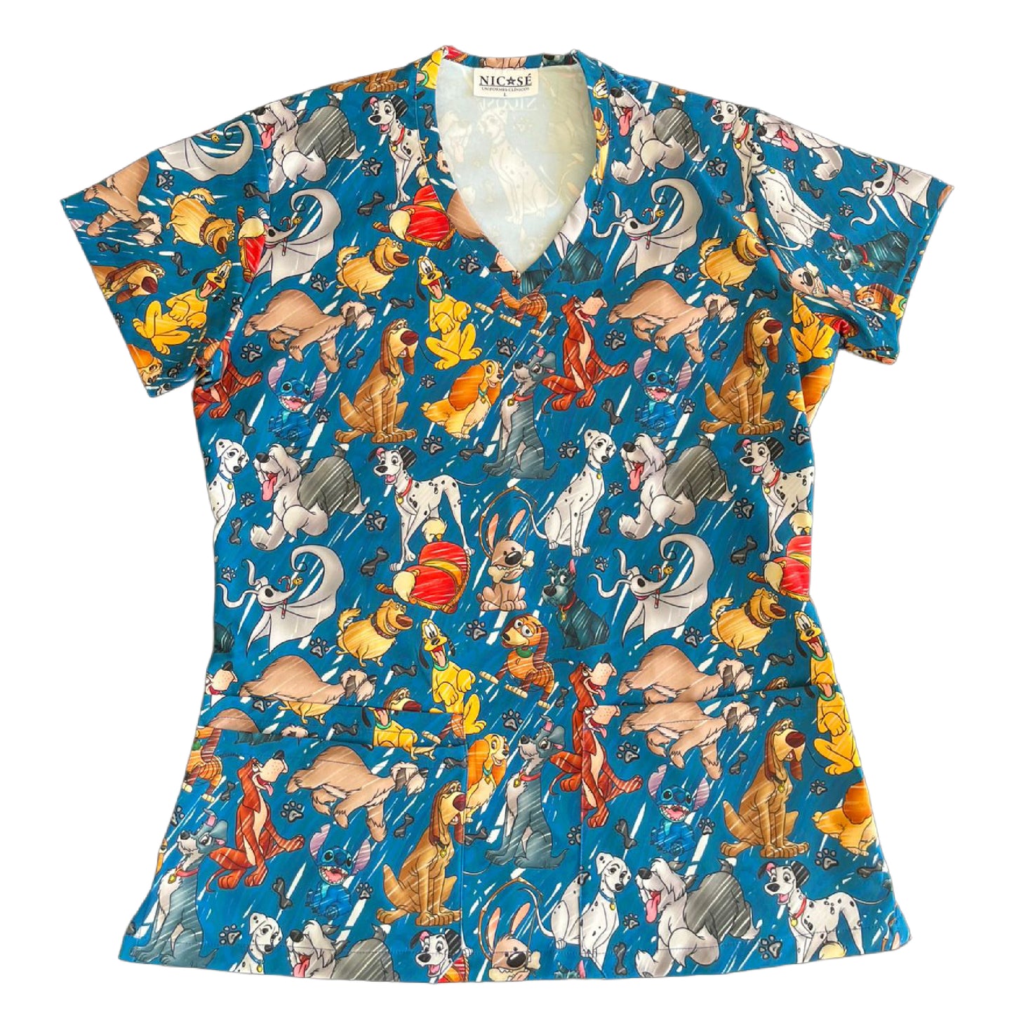 Amigos peludos Top Clinico Mujer (A pedido)