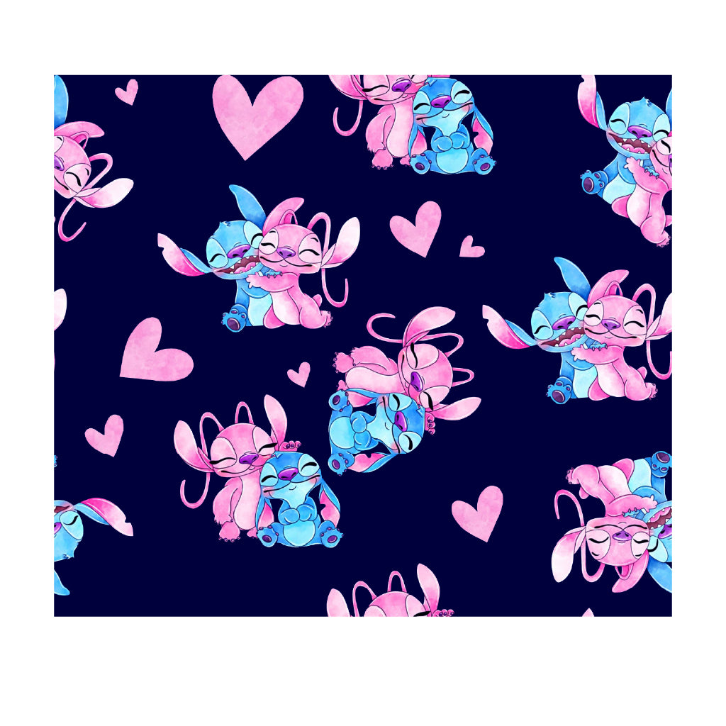Stitch y Angel Top Clinico Mujer (abono 50%)
