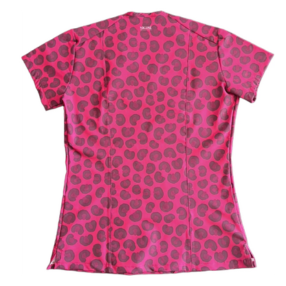 Animal Print Power Top Clinico Mujer (A pedido)