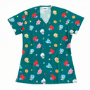 BT21 Verde Top Clínico Mujer (A pedido)