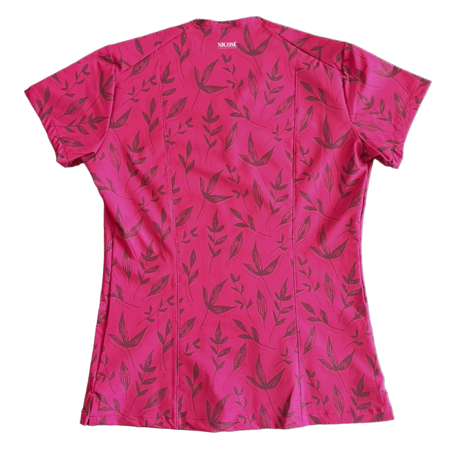 Burdeo Botánico Top Clínico Mujer (A pedido)