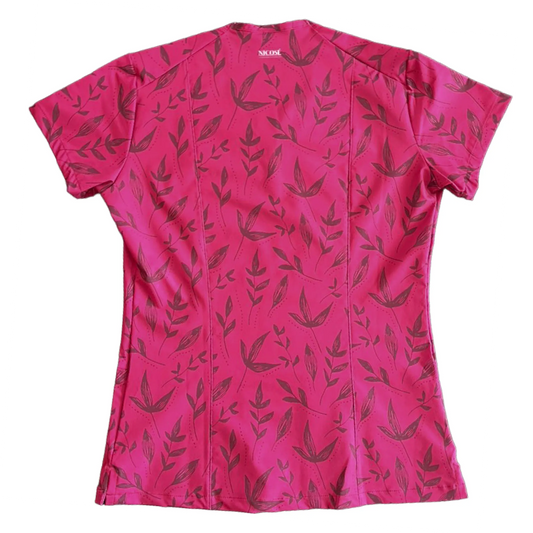 Burdeo Botánico Top Clínico Mujer (A pedido)