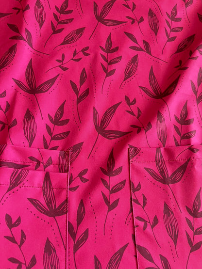 Burdeo Botánico Top Clínico Mujer (A pedido)