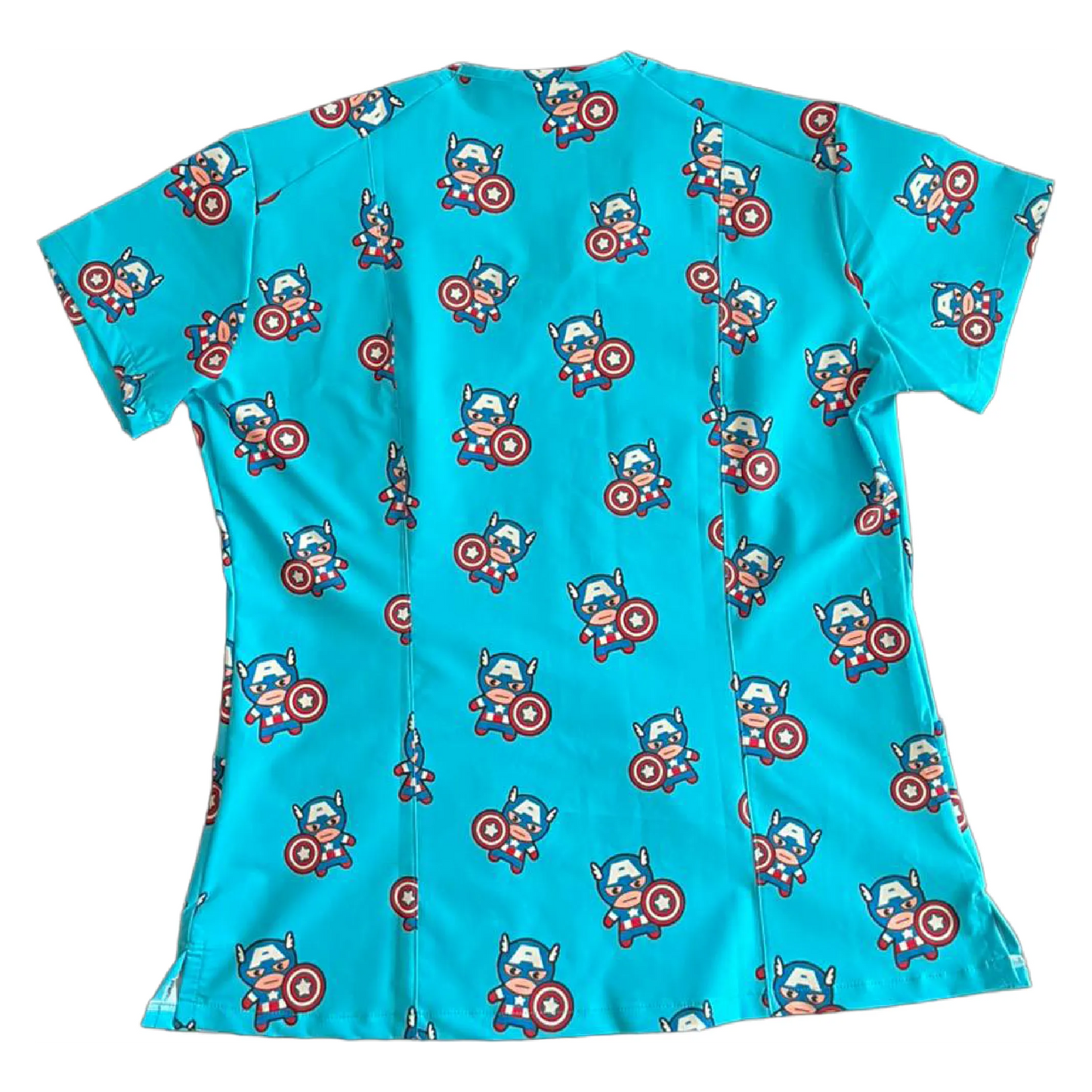 Capitán América Top Clínico Mujer (A pedido)