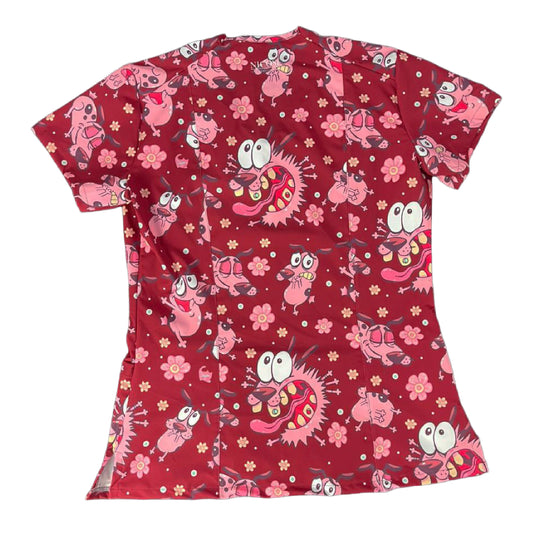 Coraje Burdeo Top Clinico Mujer (A pedido)