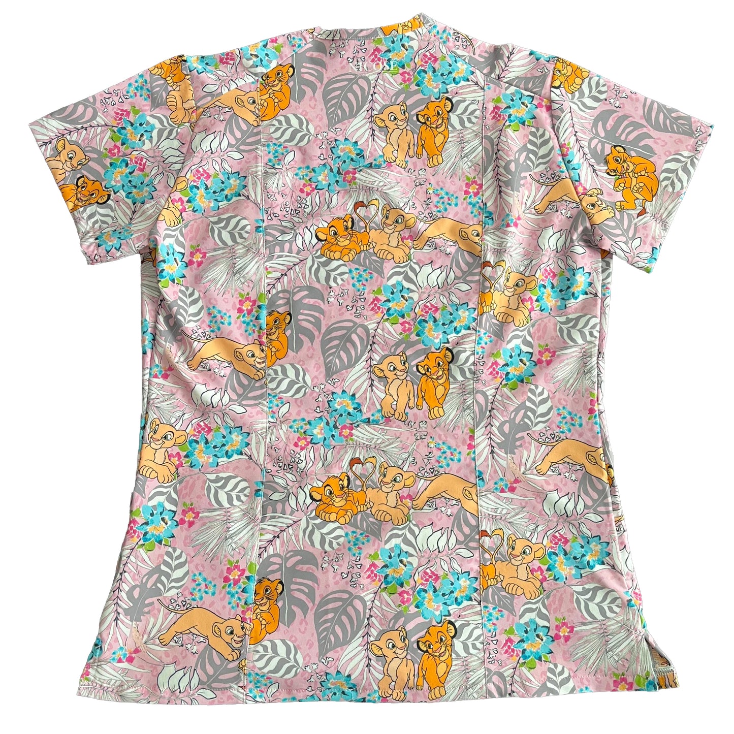 El Rey León Top Clinico Mujer (A pedido)