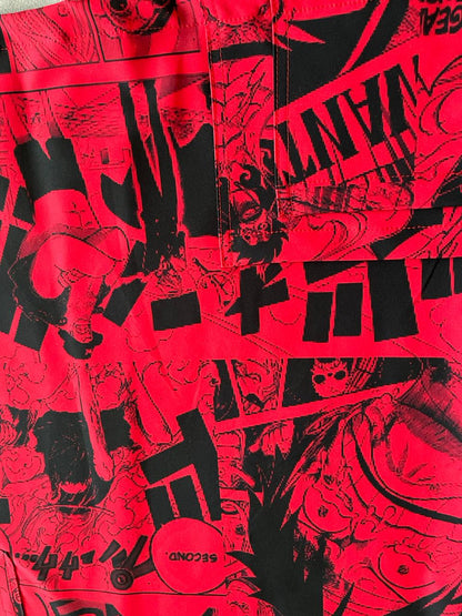 Top Clinico Hombre Luffy Rojo