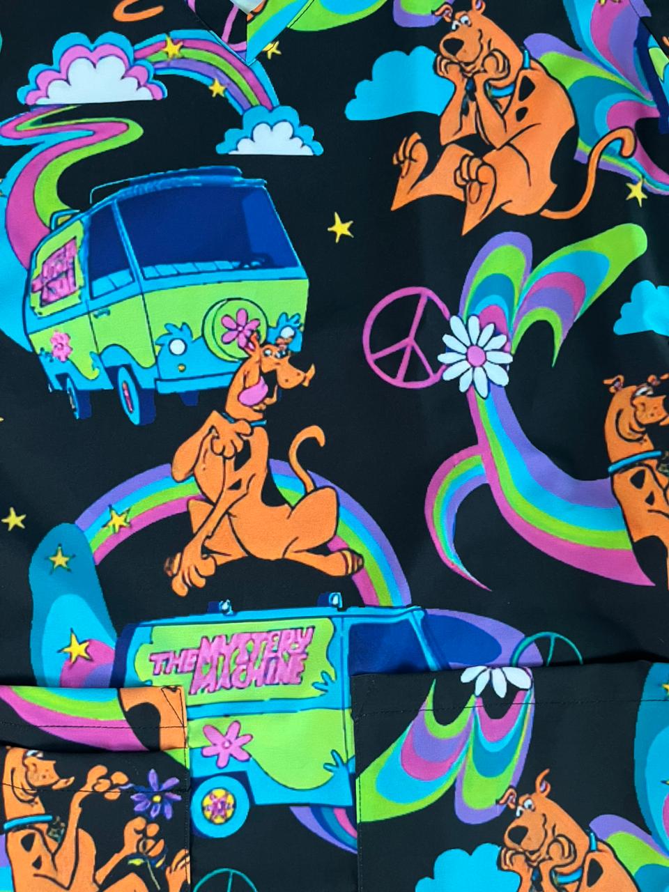 Scooby doo Peace Top Clinico Mujer (A pedido)