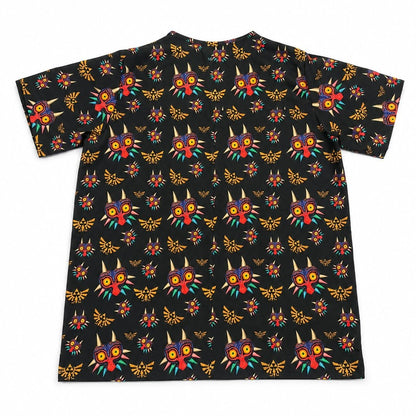Zelda Majora's Mask Negro Top Clínico Hombre (A pedido)