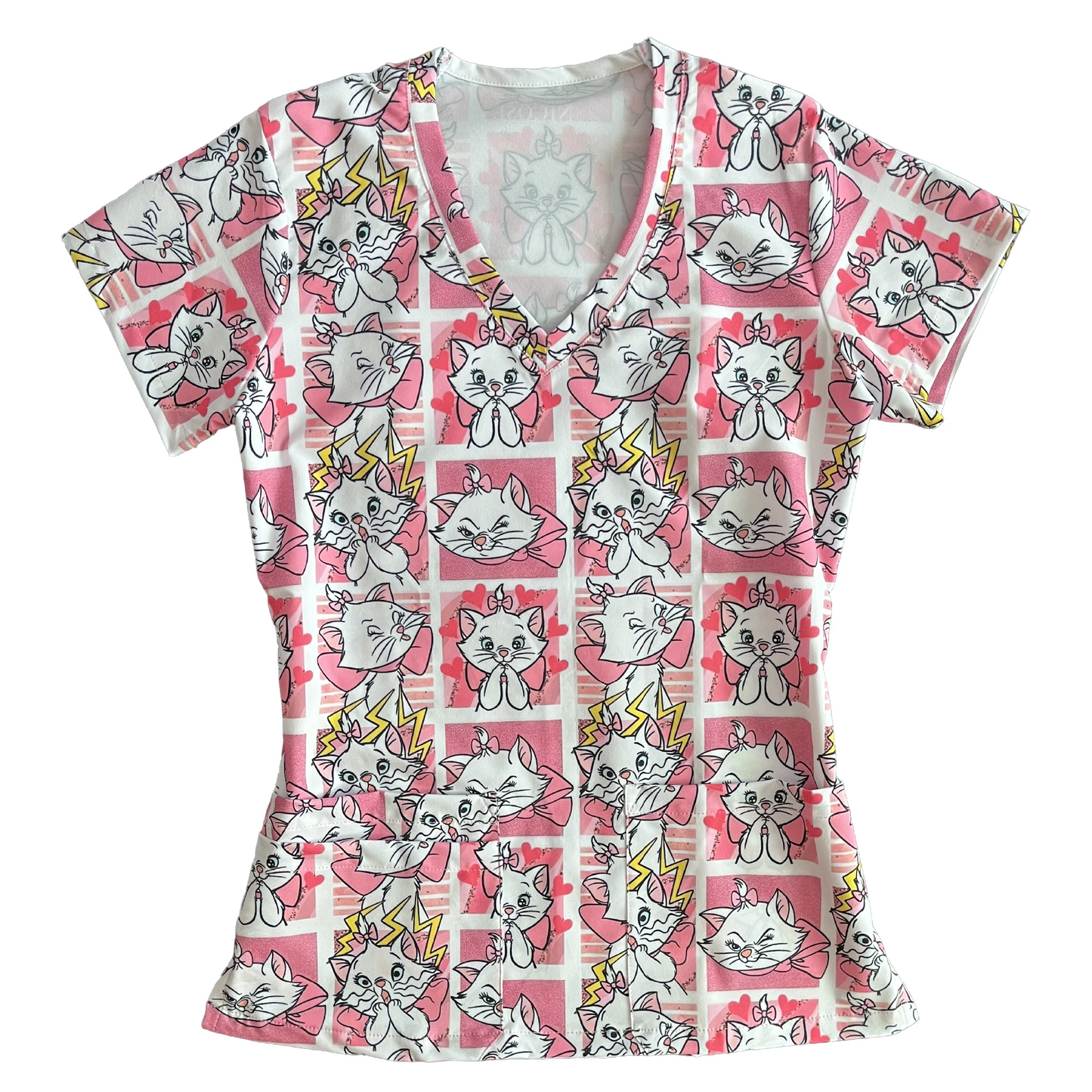 Marie mood rosa Top Clínico Mujer (A pedido)