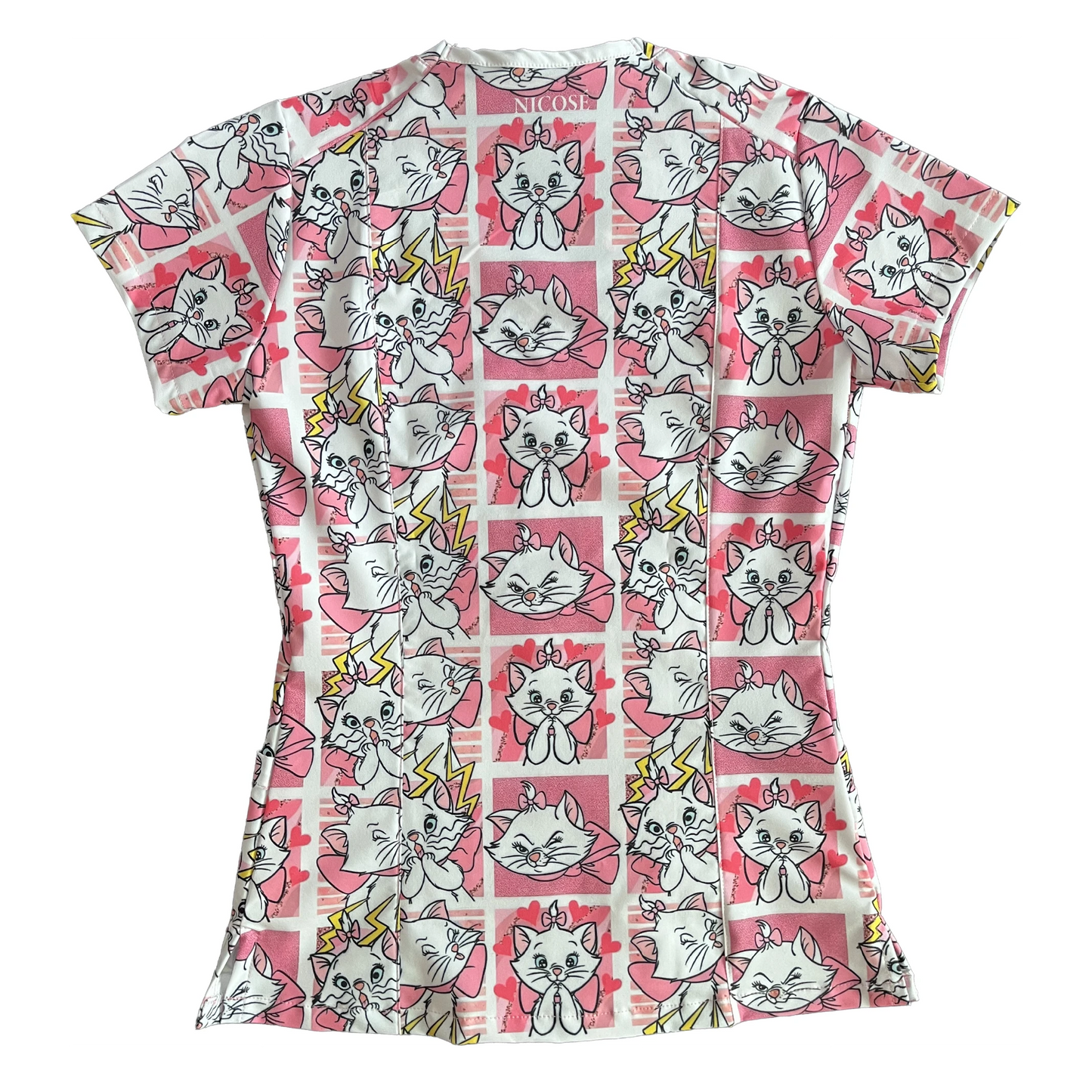 Marie mood rosa Top Clínico Mujer (A pedido)