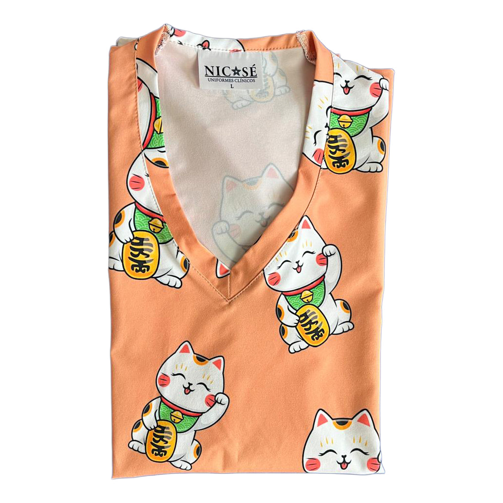 Gatito de la fortuna Top Clinico Mujer (abono 50%)