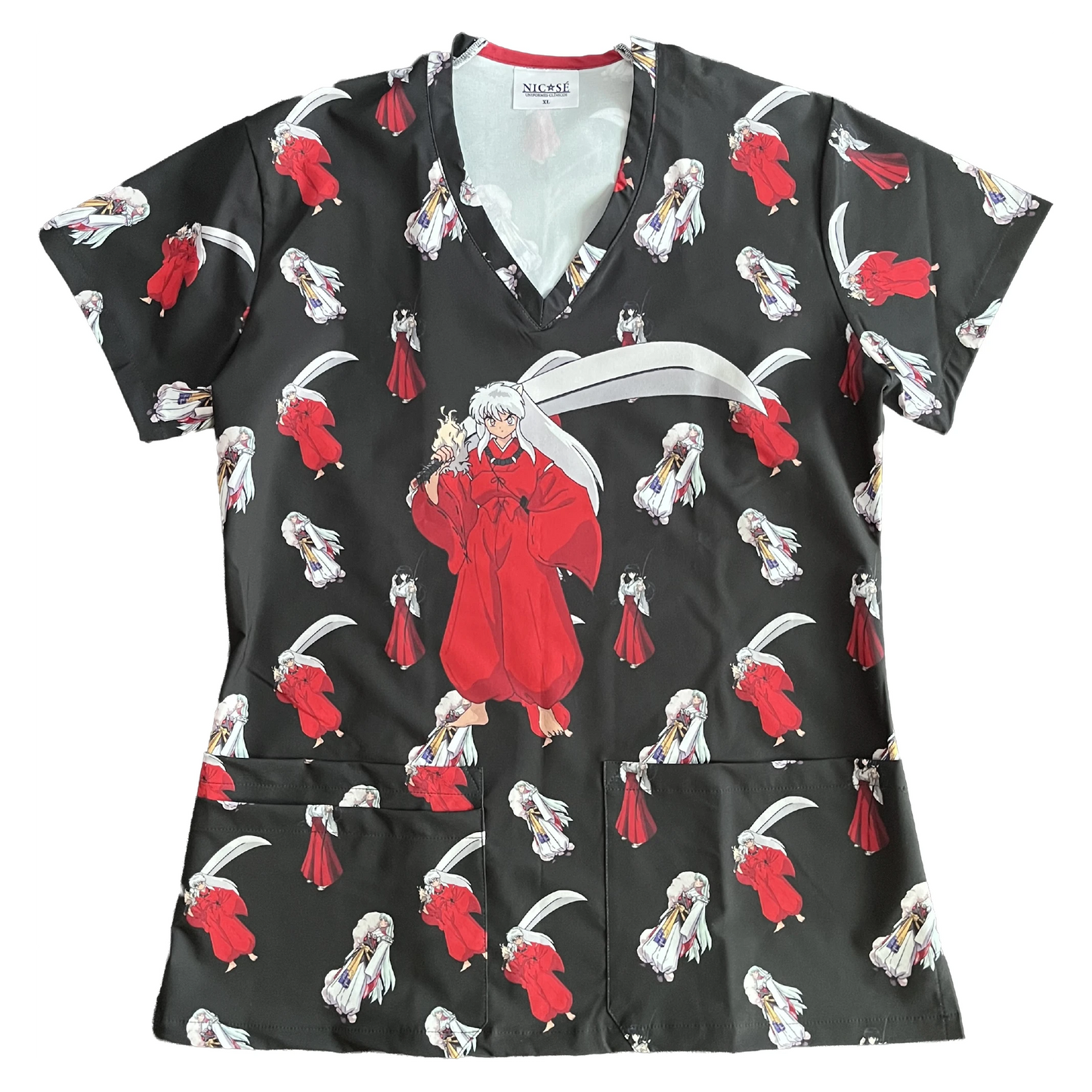 Inuyasha Top Clínico Mujer (A pedido)