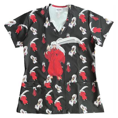 Inuyasha Top Clínico Mujer (A pedido)