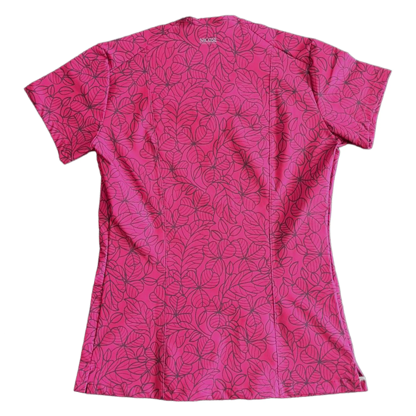 Jardín Burdeo Top Clínico Mujer (A pedido)