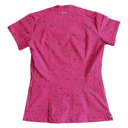 Jardín Burdeo Top Clínico Mujer (A pedido)