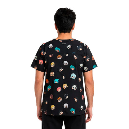 Top clínico Jujutsu Kaisen hombre - Talla S
