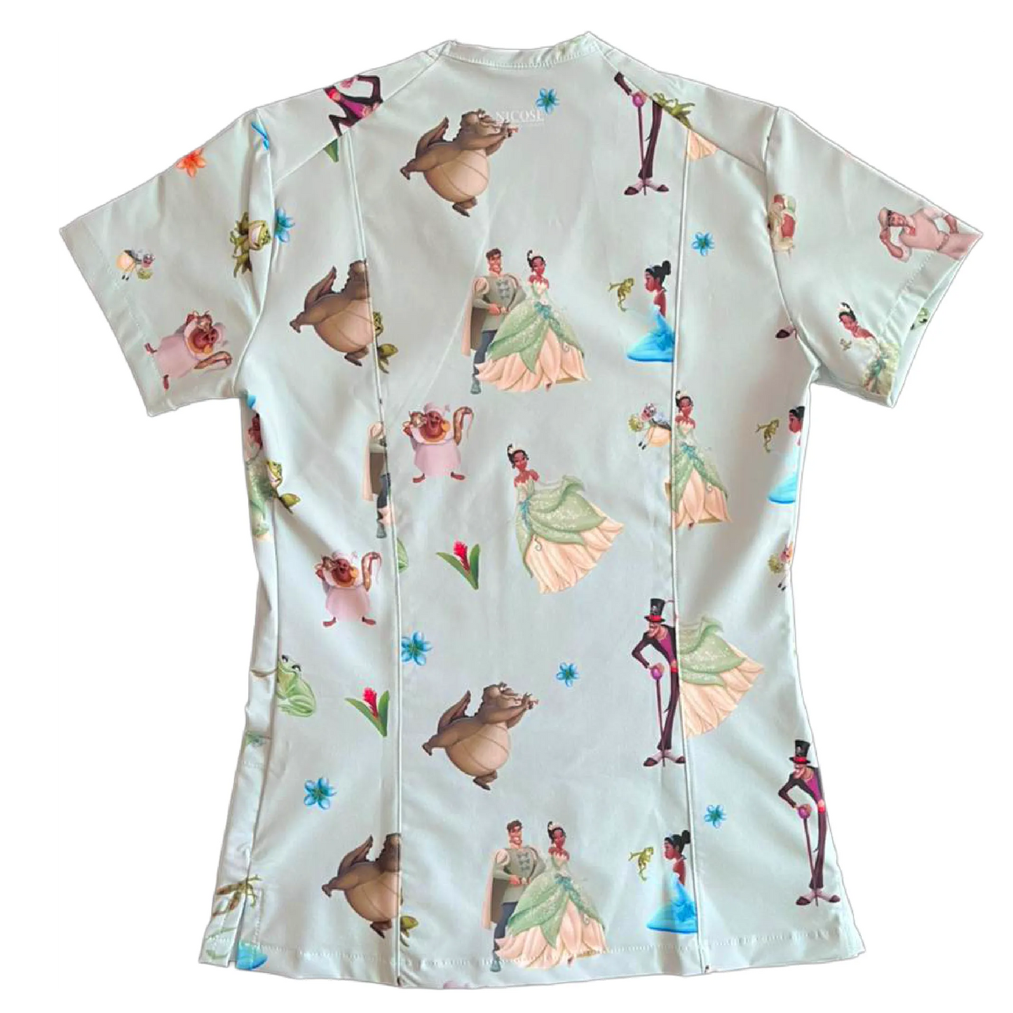 La Princesa y el Sapo Top Clínico Mujer (A pedido)