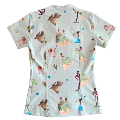 La Princesa y el Sapo Top Clínico Mujer (A pedido)