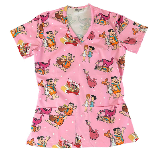 Los Picapiedra Top Clinico Mujer (A pedido)