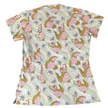 Louis el caimán Top Clinico Mujer (A pedido)